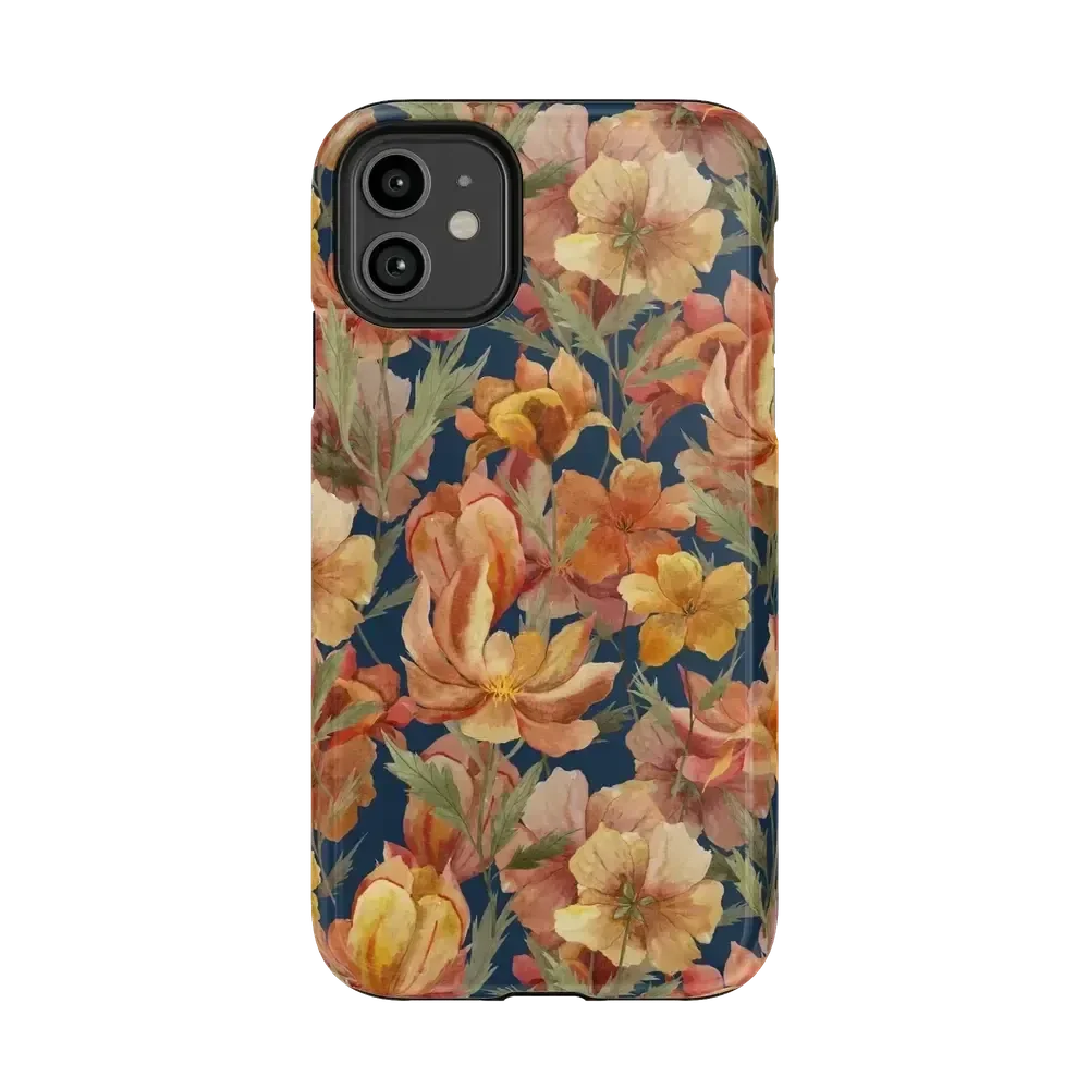 Fallen Gold | Antique Floral Case Phone Case get.casely Essential iPhone 11