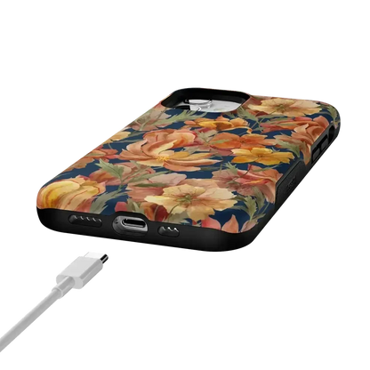 Fallen Gold | Antique Floral Case Phone Case get.casely