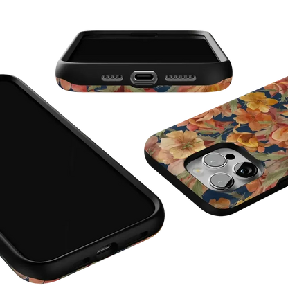 Fallen Gold | Antique Floral Case Phone Case get.casely