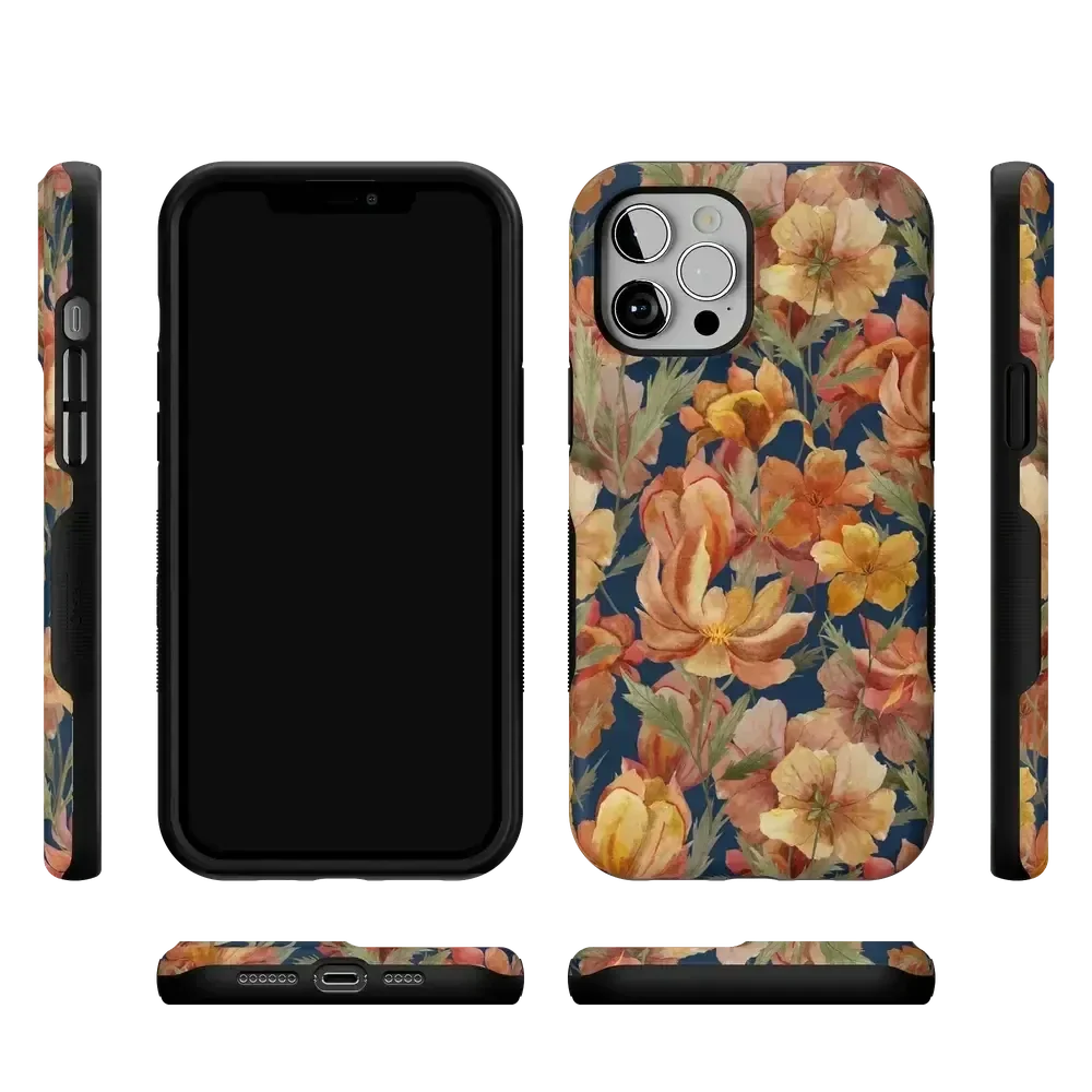 Fallen Gold | Antique Floral Case Phone Case get.casely