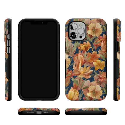 Fallen Gold | Antique Floral Case Phone Case get.casely