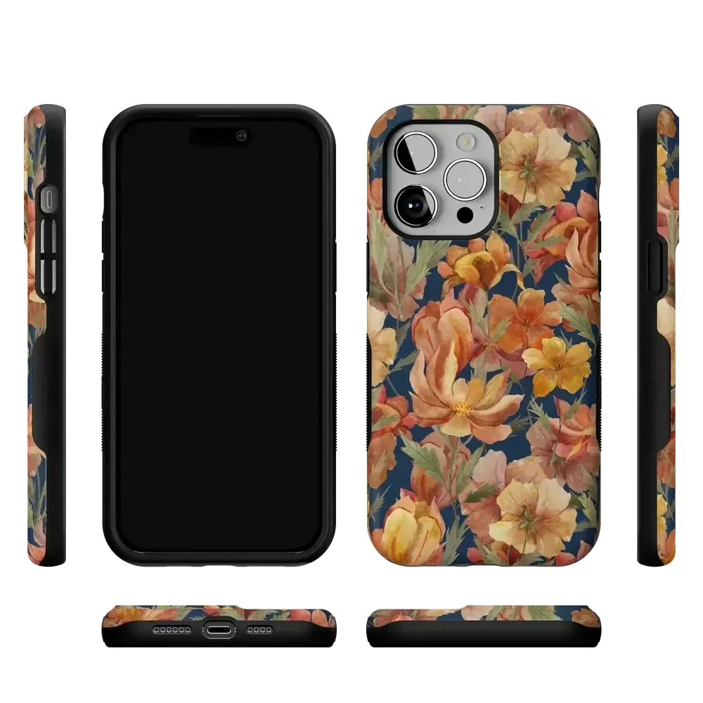 Fallen Gold | Antique Floral Case Phone Case get.casely