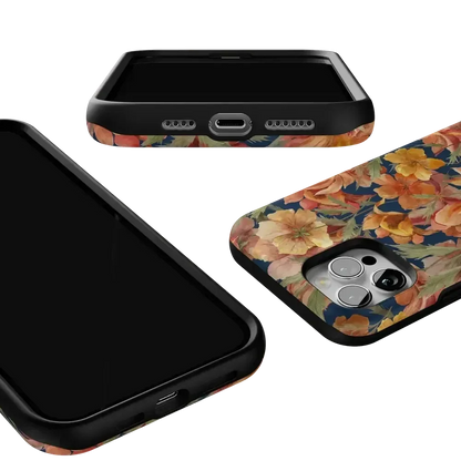Fallen Gold | Antique Floral Case Phone Case get.casely
