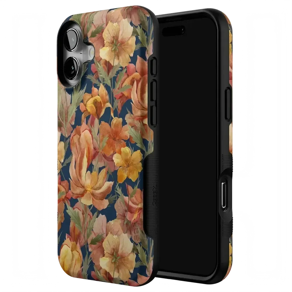 Fallen Gold | Antique Floral Case Phone Case get.casely