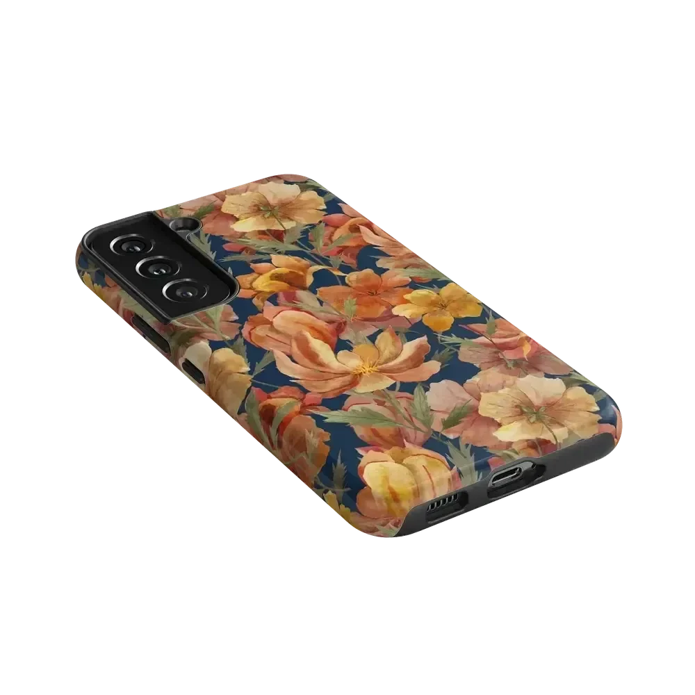 Fallen Gold | Antique Floral Case Phone Case get.casely