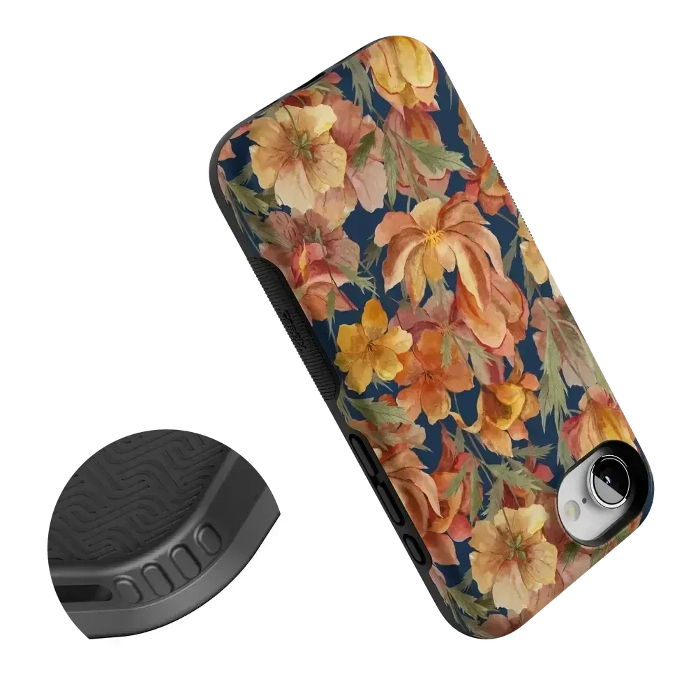 Fallen Gold | Antique Floral Case Phone Case get.casely