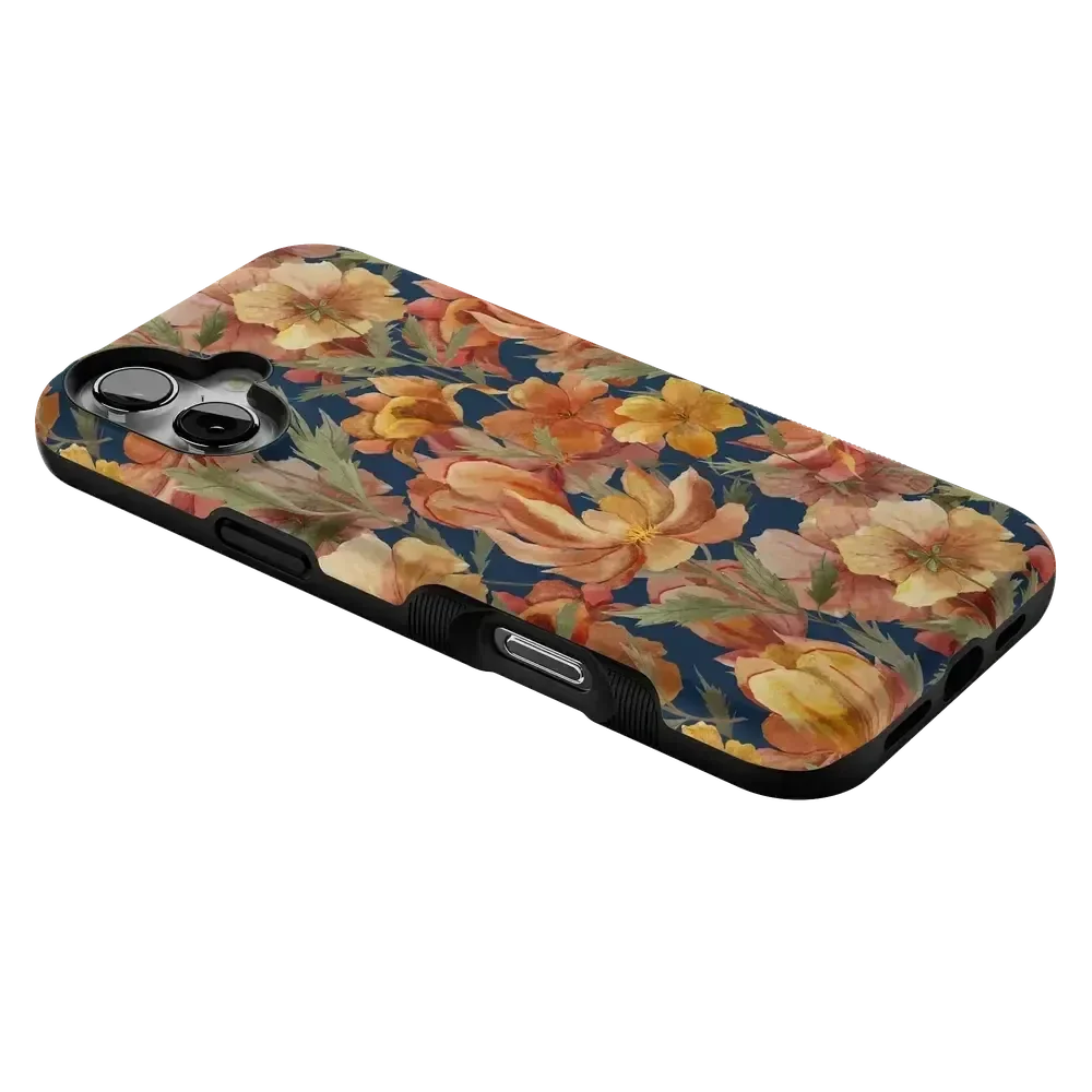 Fallen Gold | Antique Floral Case Phone Case get.casely