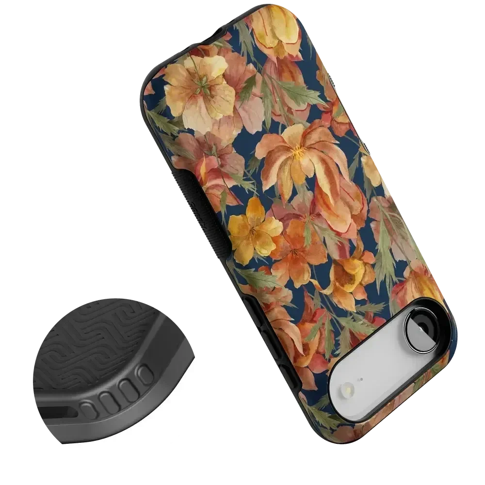 Fallen Gold | Antique Floral Case Phone Case get.casely