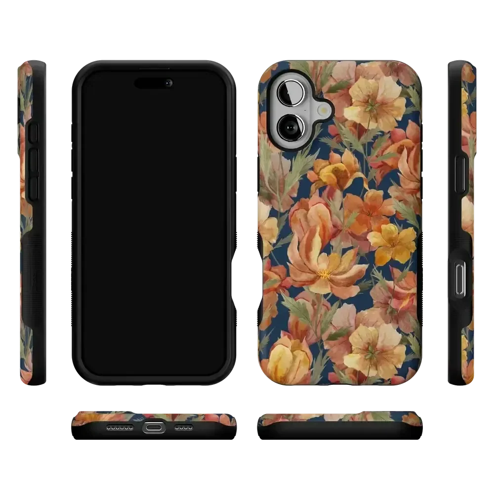 Fallen Gold | Antique Floral Case Phone Case get.casely