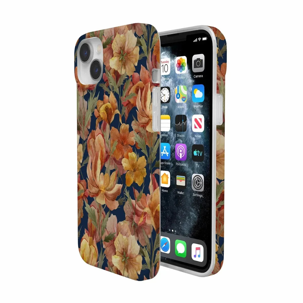 Fallen Gold | Antique Floral Case Phone Case get.casely