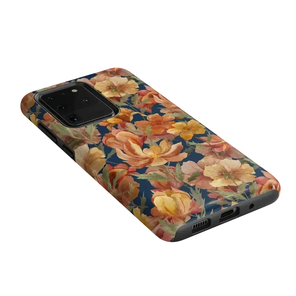 Fallen Gold | Antique Floral Case Phone Case get.casely