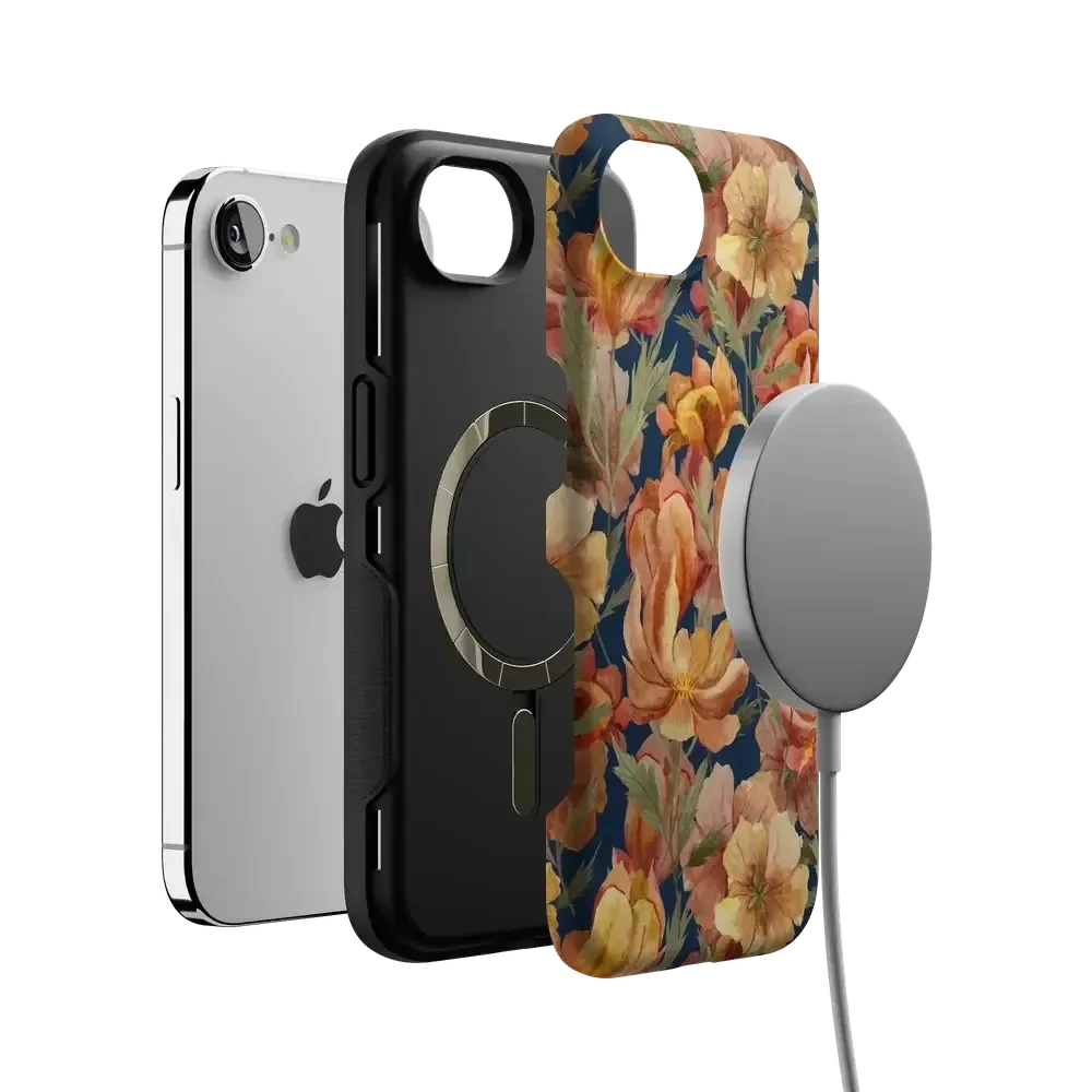 Fallen Gold | Antique Floral Case Phone Case get.casely