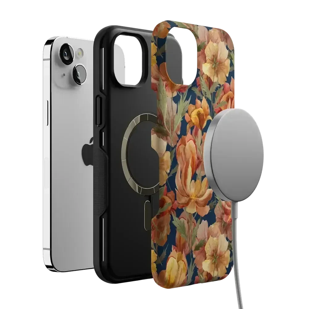Fallen Gold | Antique Floral Case Phone Case get.casely
