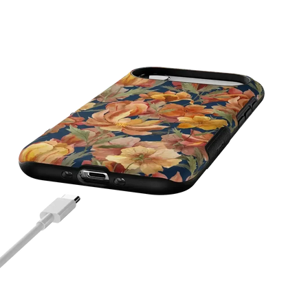 Fallen Gold | Antique Floral Case Phone Case get.casely
