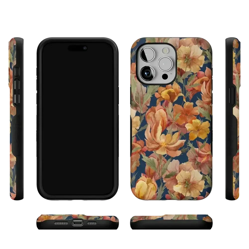 Fallen Gold | Antique Floral Case Phone Case get.casely