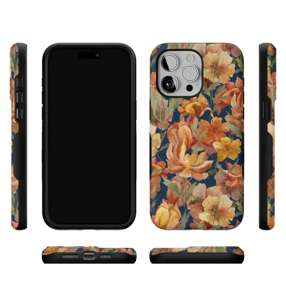 Fallen Gold | Antique Floral Case Phone Case get.casely
