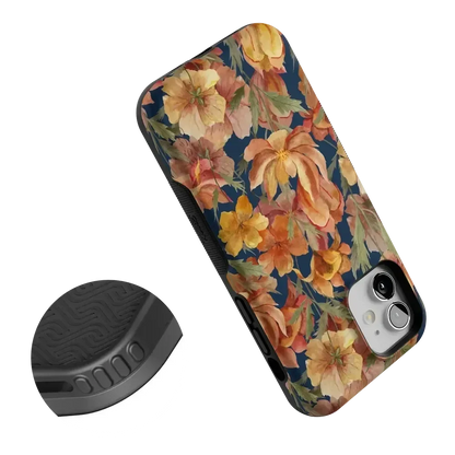Fallen Gold | Antique Floral Case Phone Case get.casely