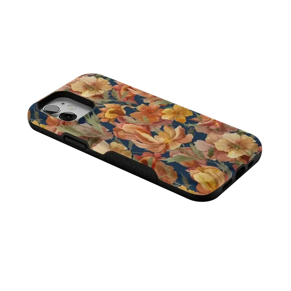 Fallen Gold | Antique Floral Case Phone Case get.casely