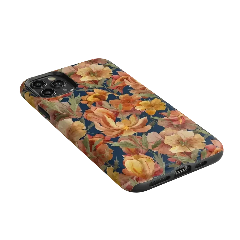 Fallen Gold | Antique Floral Case Phone Case get.casely