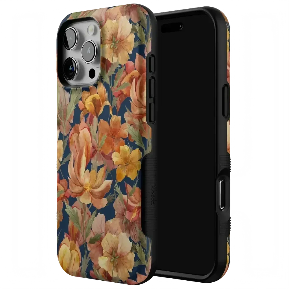 Fallen Gold | Antique Floral Case Phone Case get.casely