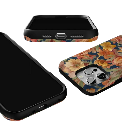 Fallen Gold | Antique Floral Case Phone Case get.casely