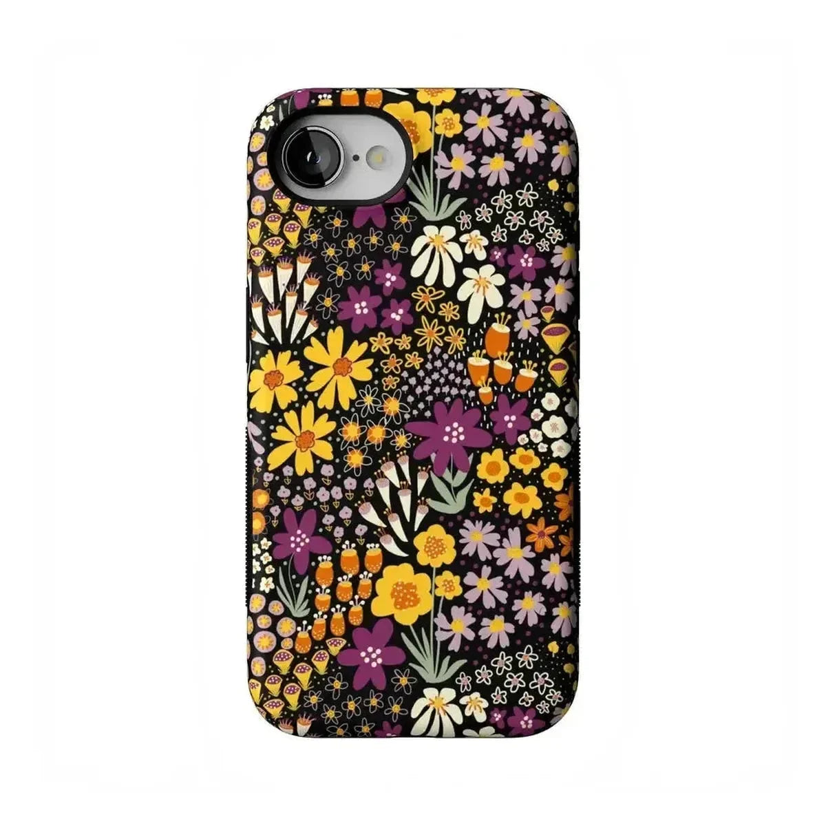 Falling for You | Plum Floral Case iPhone Case get.casely Bold Flex + MagSafe® iPhone 16e