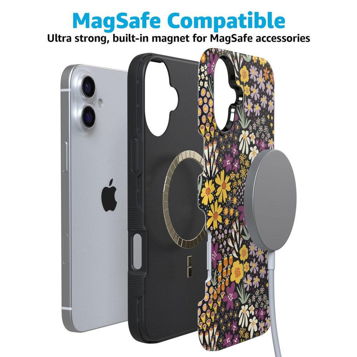 Falling for You | Plum Floral Case iPhone Case get.casely
