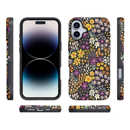 Falling for You | Plum Floral Case iPhone Case get.casely