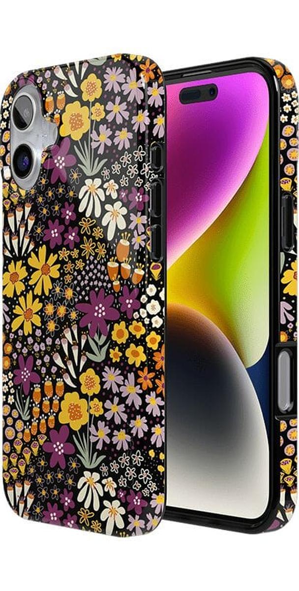 Falling for You | Plum Floral Case iPhone Case get.casely