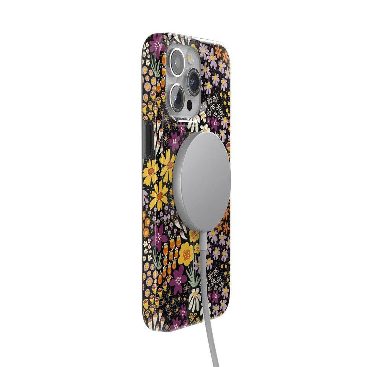 Falling for You | Plum Floral Case iPhone Case get.casely