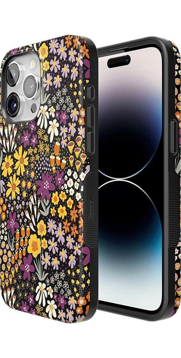 Falling for You | Plum Floral Case iPhone Case get.casely