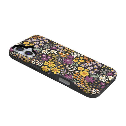 Falling for You | Plum Floral Case iPhone Case get.casely