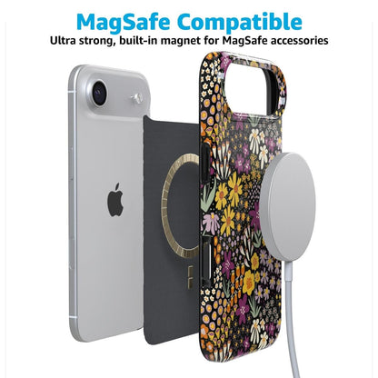 Falling for You | Plum Floral Case iPhone Case get.casely