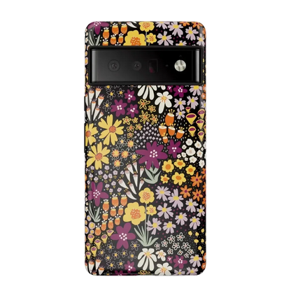 Falling for You | Plum Floral Google Pixel Case Google Pixel Case Casetry Essential Google Pixel 6 Pro