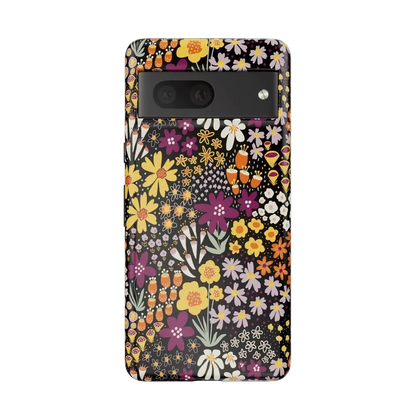 Falling for You | Plum Floral Google Pixel Case Google Pixel Case Casetry Essential Google Pixel 7
