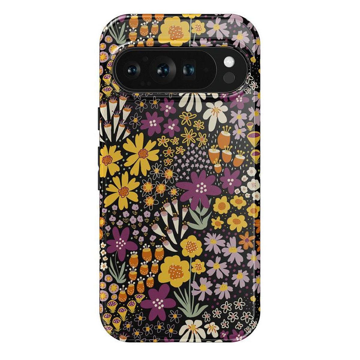 Falling for You | Plum Floral Google Pixel Case Google Pixel Case Casetry Essential Google Pixel 9 Pro
