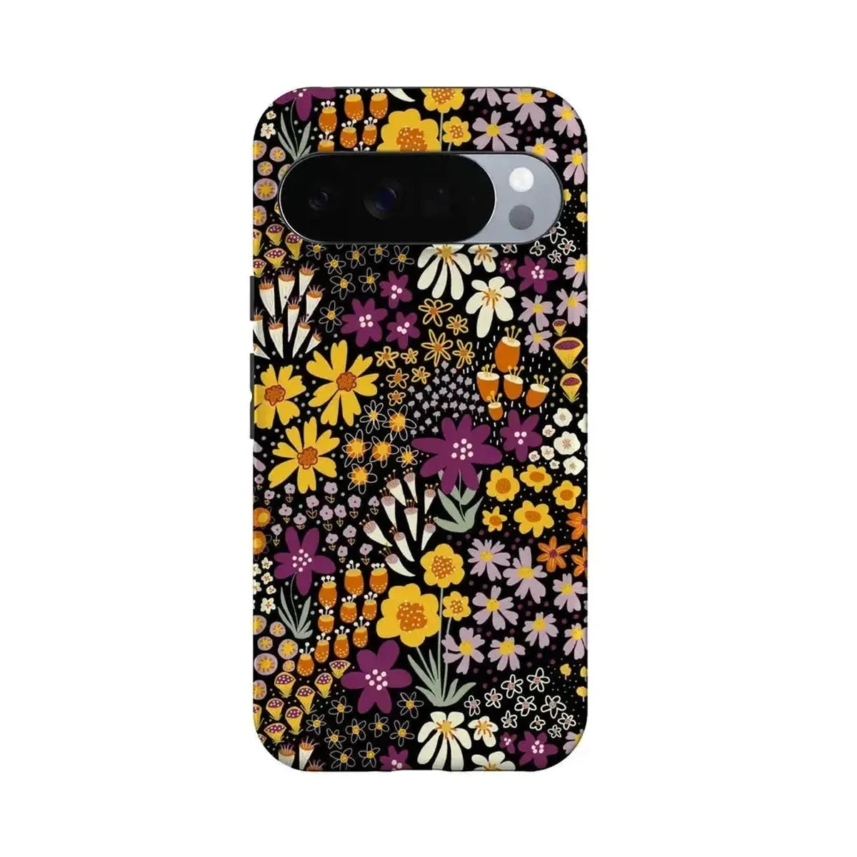 Falling for You | Plum Floral Google Pixel Case Google Pixel Case Casetry Essential + MagSafe® Google Pixel 10 Pro XL