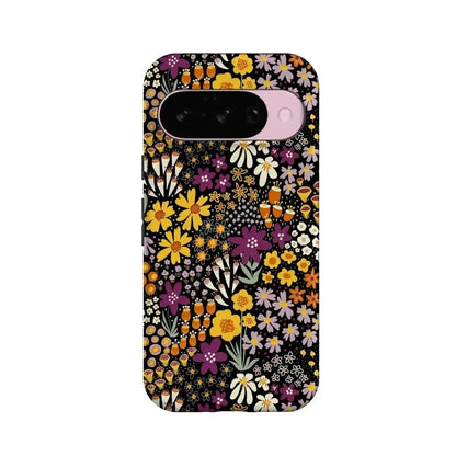 Falling for You | Plum Floral Google Pixel Case Google Pixel Case Casetry Essential + MagSafe® Google Pixel 10