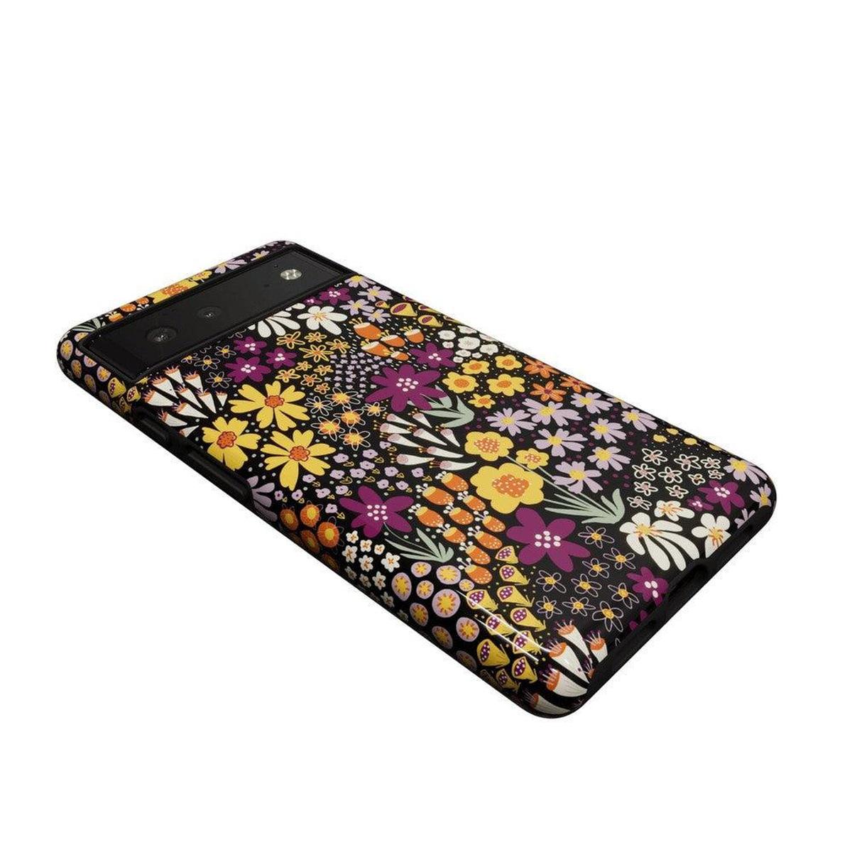 Falling for You | Plum Floral Google Pixel Case Google Pixel Case Casetry