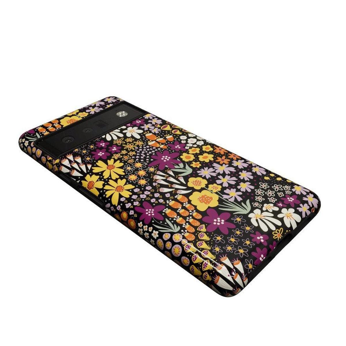 Falling for You | Plum Floral Google Pixel Case Google Pixel Case Casetry