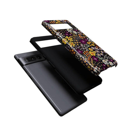 Falling for You | Plum Floral Google Pixel Case Google Pixel Case Casetry