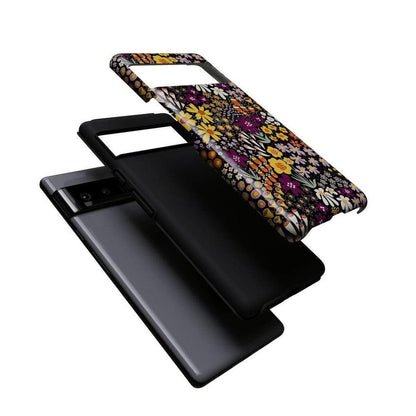 Falling for You | Plum Floral Google Pixel Case Google Pixel Case Casetry
