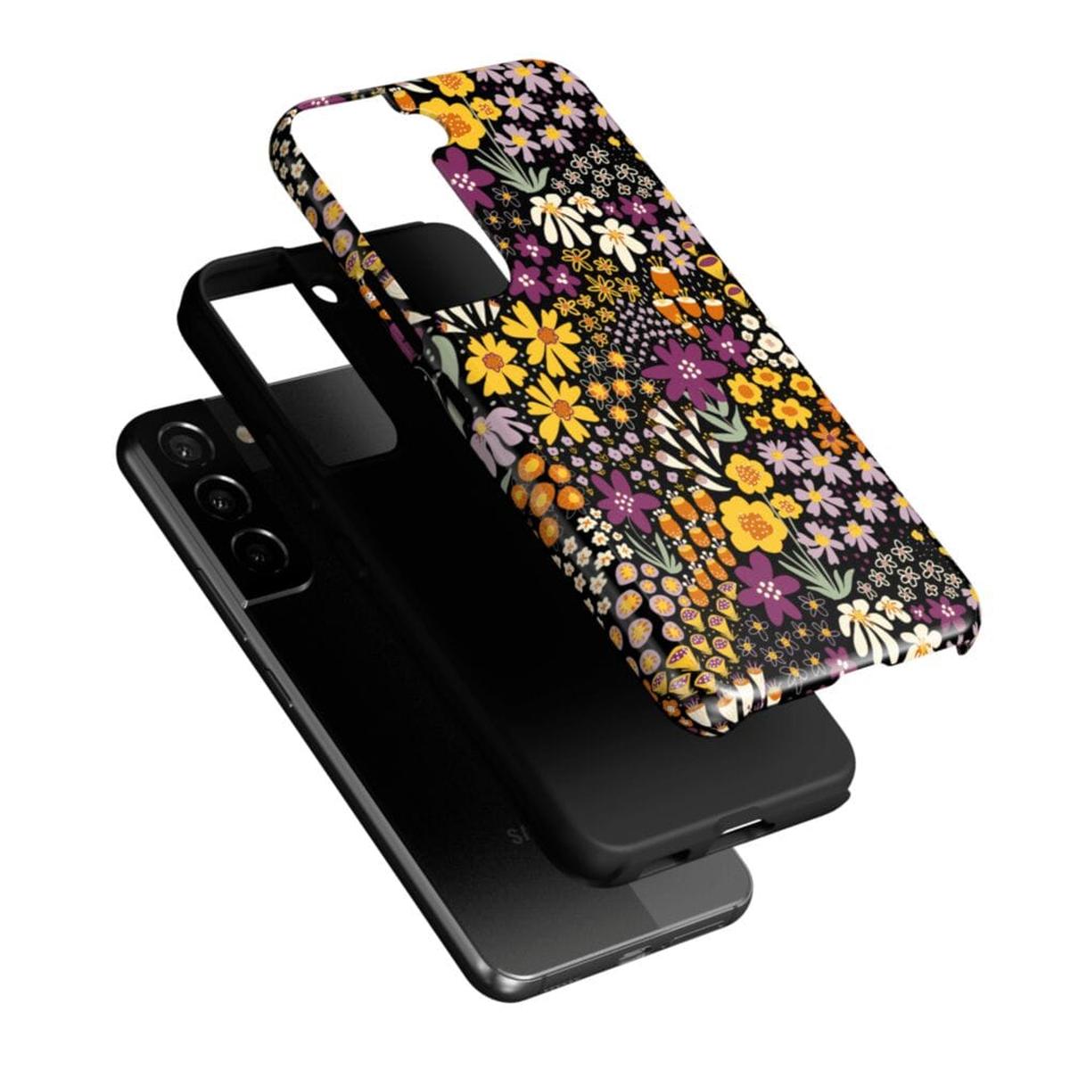 Falling for You | Plum Floral Samsung Case Samsung Case Casetry