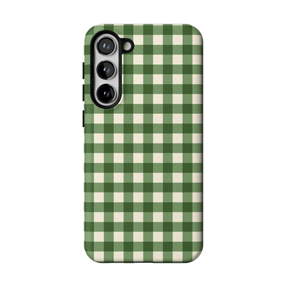 Checked Twice | Green Plaid Case