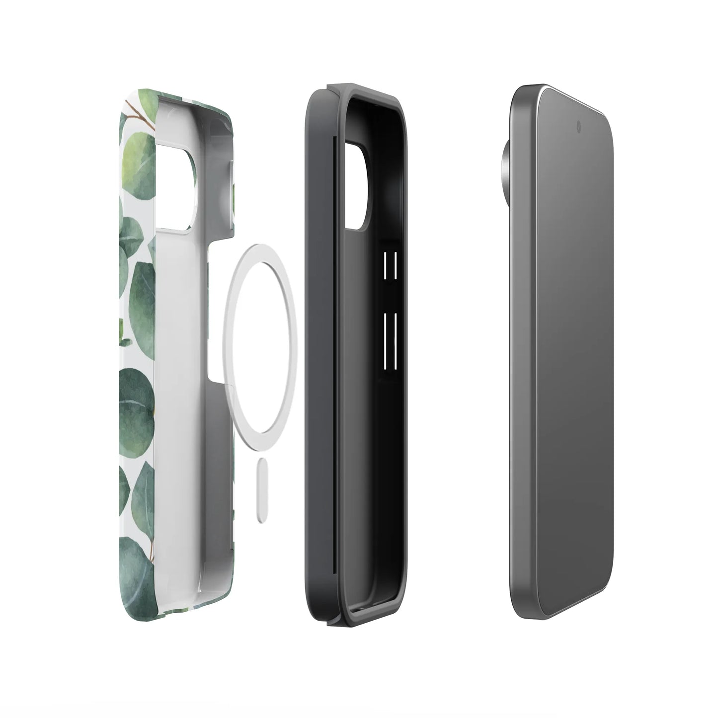 Leaf Me Alone | Green Floral Print Google Pixel Case