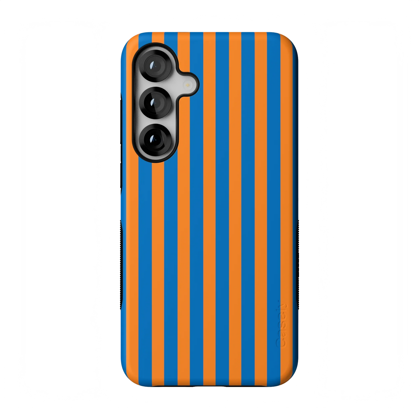 Go New York | Blue & Orange Stripes Case - Galaxy S25 Plus