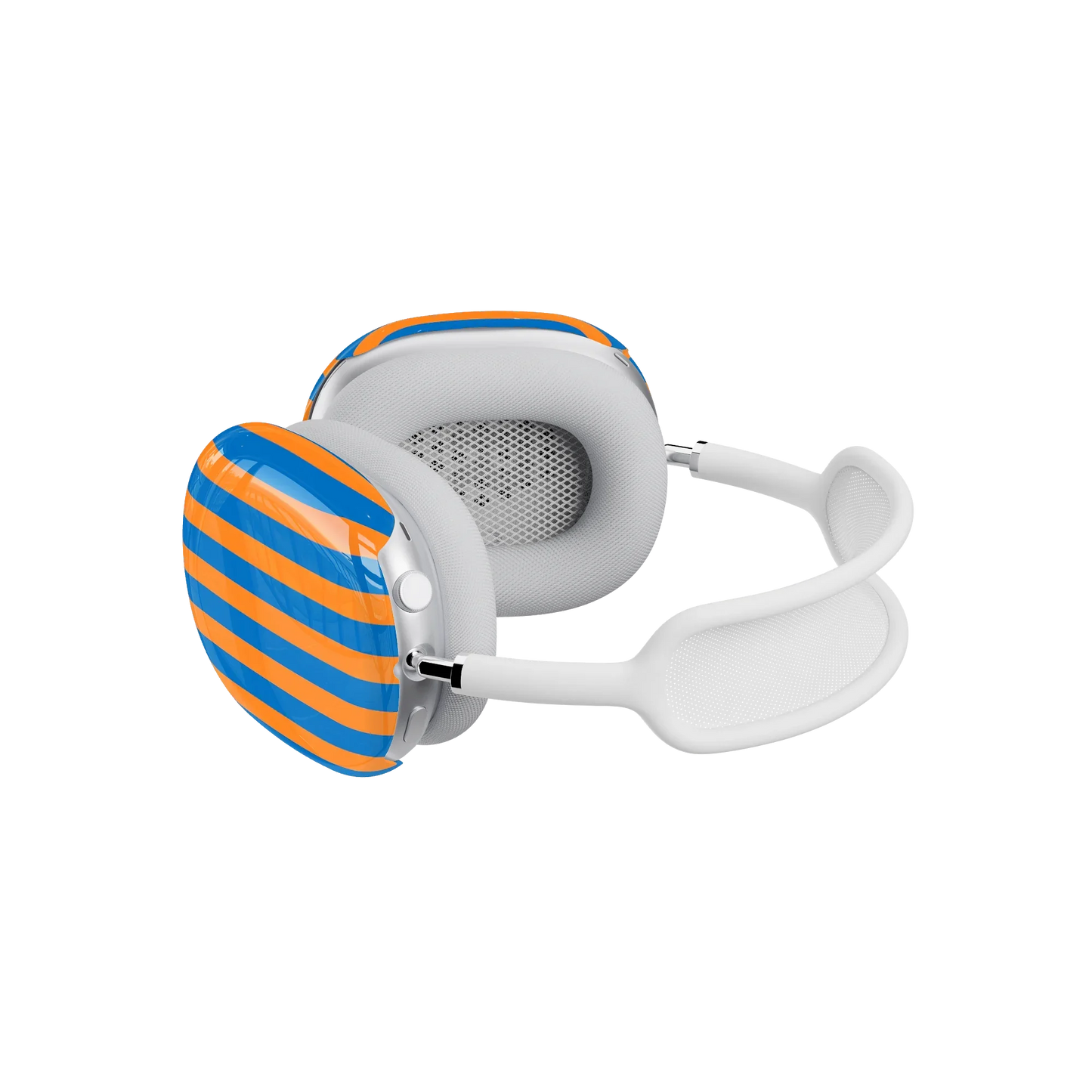 Go New York | Blue & Orange Stripes AirPods Max Case