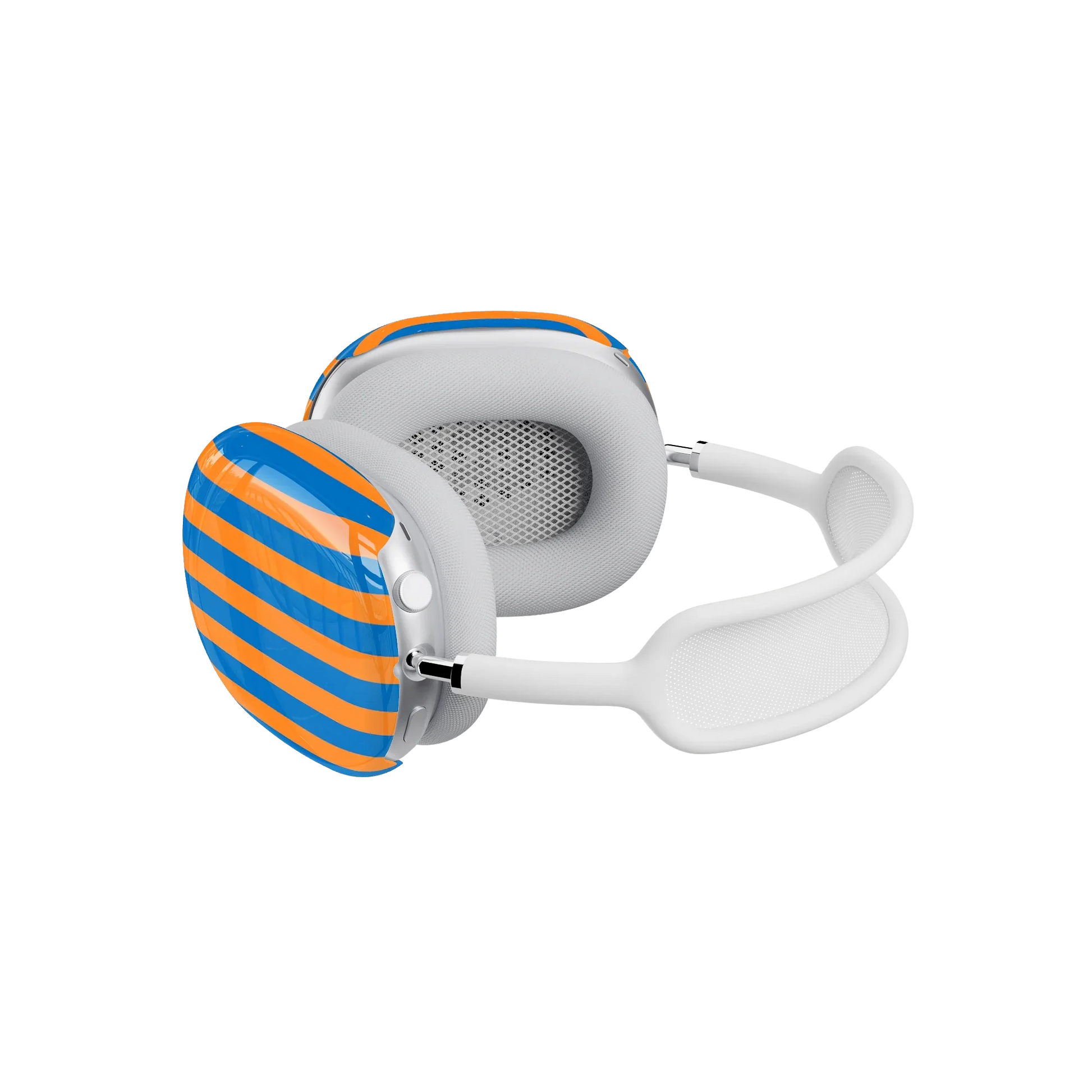 Go New York | Blue & Orange Stripes AirPods Max Case