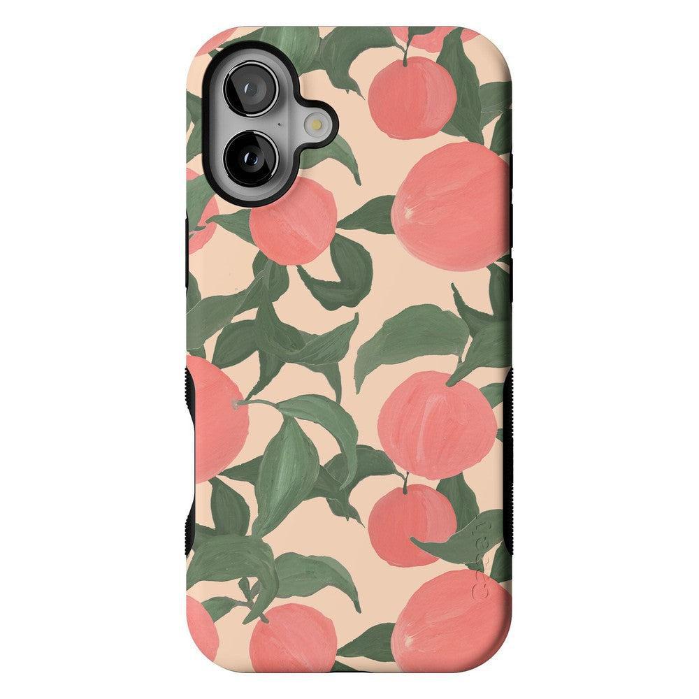 Feeling Peachy | Blush Vines Case iPhone Case get.casely Bold + MagSafe® iPhone 16