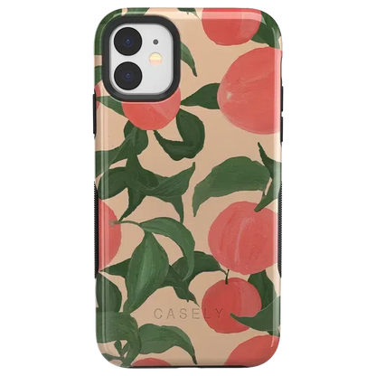 Feeling Peachy | Blush Vines Case iPhone Case get.casely Bold iPhone 11